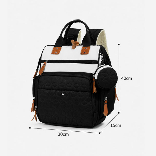 1688 - MOCHILA PAÑALERA JERRY NEGRO