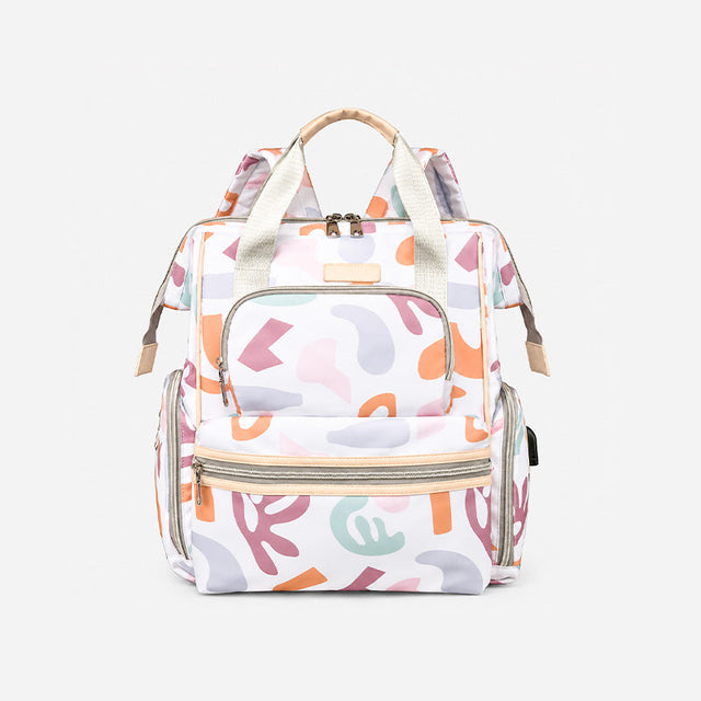 66157 - MOCHILA PAÑALERA BLANCO