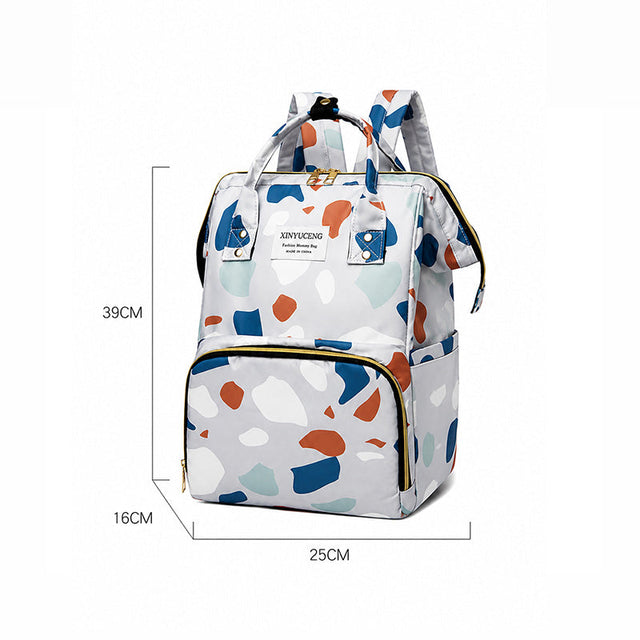 811 - MOCHILA PAÑALERA LILA