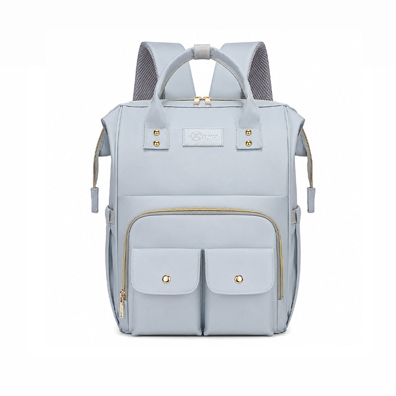 9017 - MOCHILA PAÑALERA ACERO