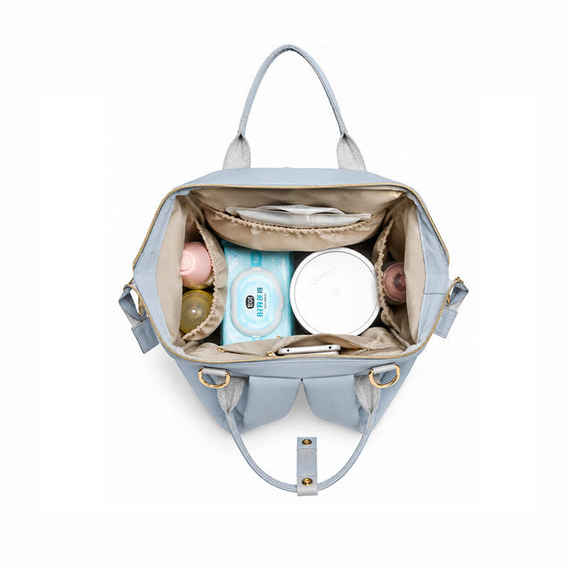 9017 - MOCHILA PAÑALERA ACERO