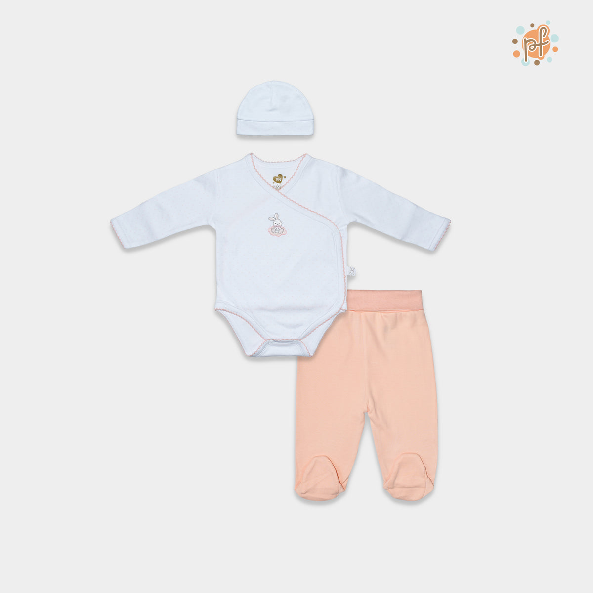 SET 3 PZAS BODY CRUZADA ADA MELON