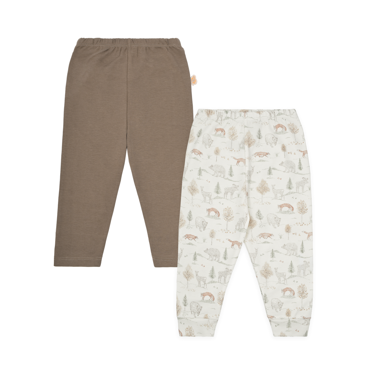 SET X2 PANTALONES con puño AMIGOS DEL BOSQUE