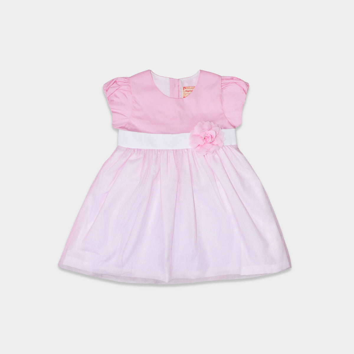 VESTIDO MC C/ CALZON ISABELLA ROSADO