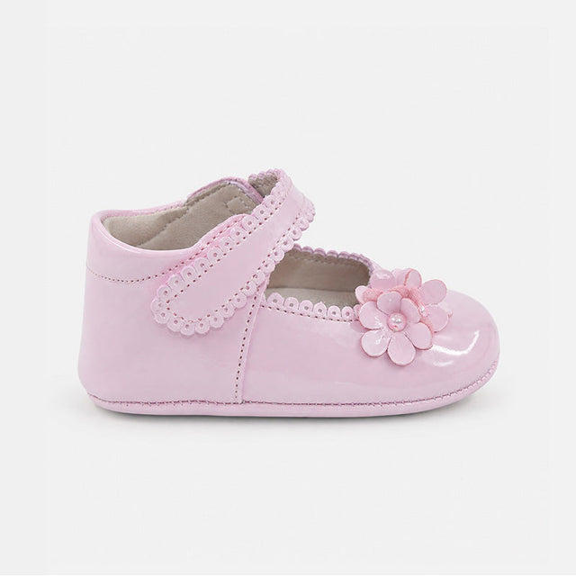 ZAPATO BADANA ÑA CHAROL ROSADO - H-671
