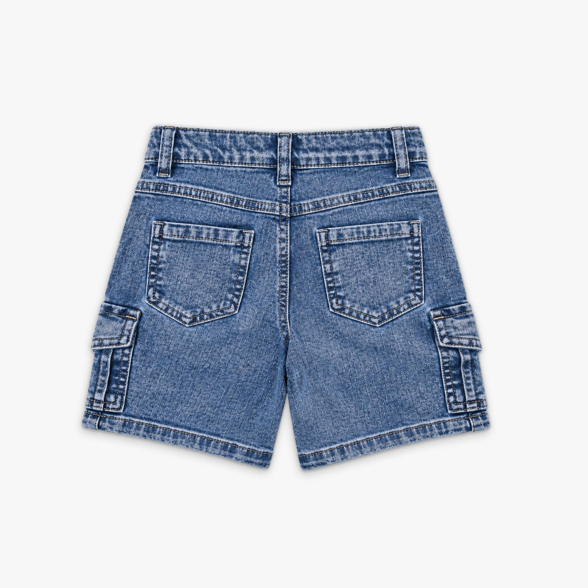 BERMUDA CARGO DENIM TIAGO AZUL