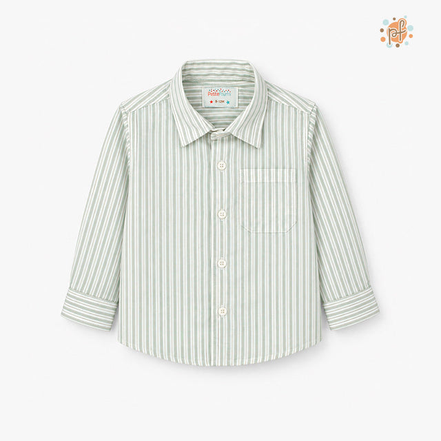CAMISA ML RAYAS DAVID VERDE
