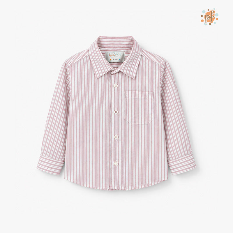 CAMISA ML RAYAS DAVID VINO