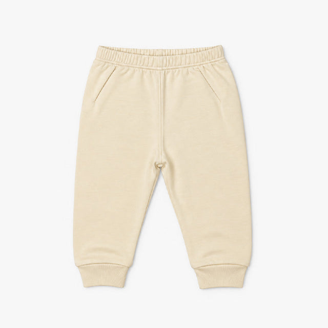 PANTALON con puño BEIGE