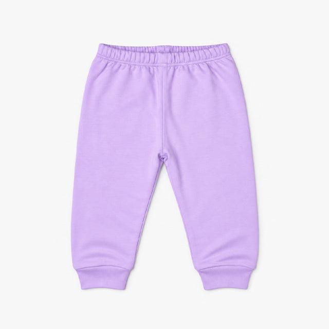 PANTALON con puño LILA