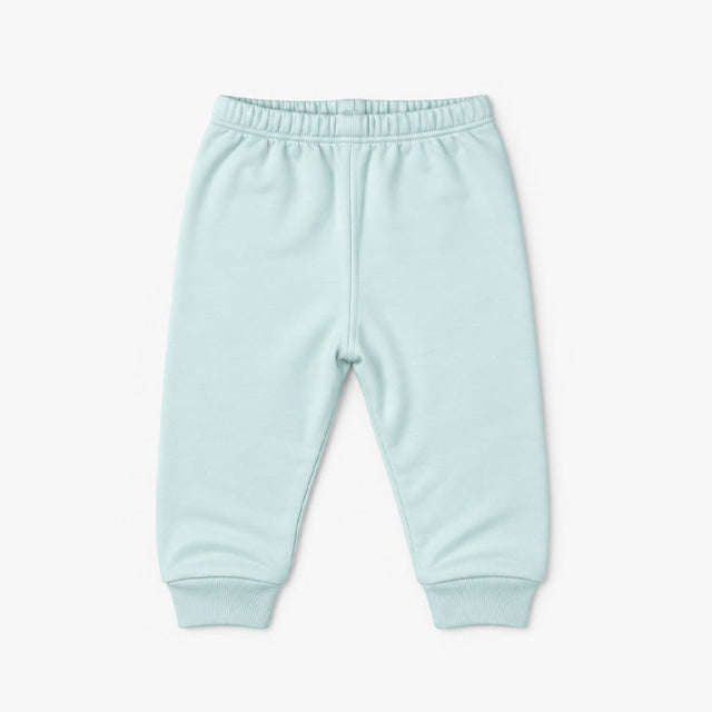 PANTALON con puño VERDE CEMENTO