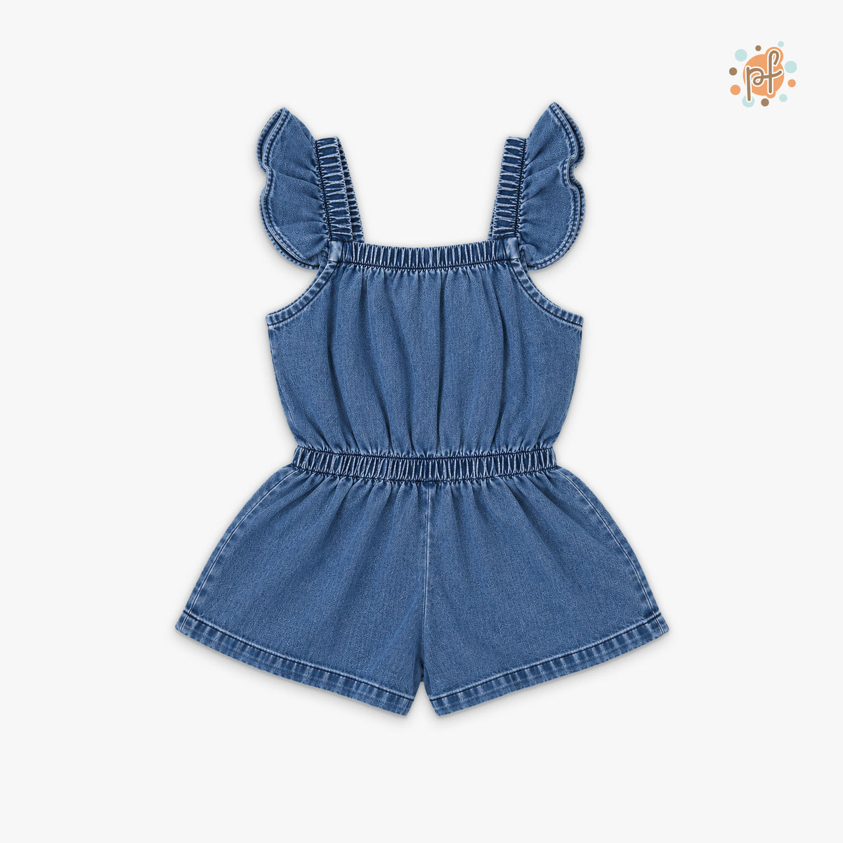 ROMPER DENIM PIA AZUL
