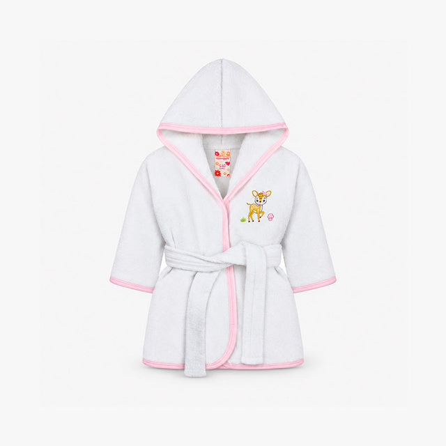 SALIDA DE BAÑO FILO VICHY BAMBI ROSADO