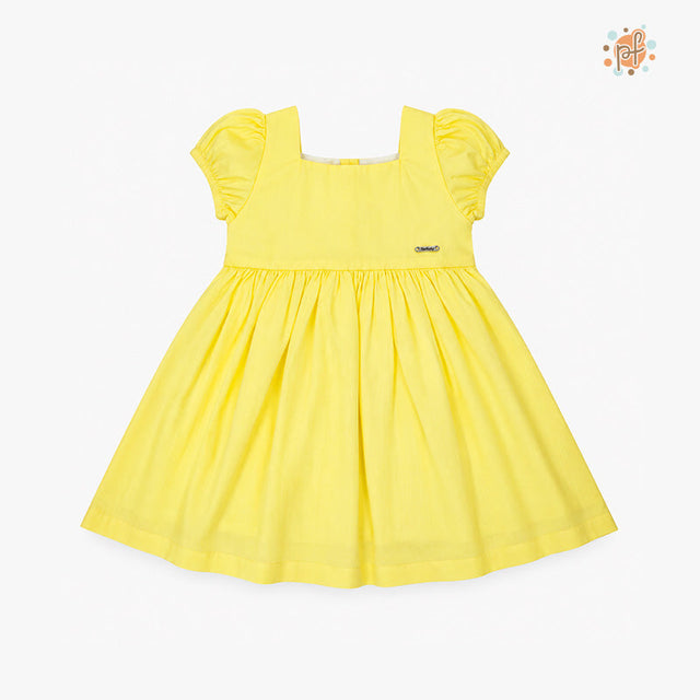 VESTIDO MC AILANI GIRLS AMARILLO