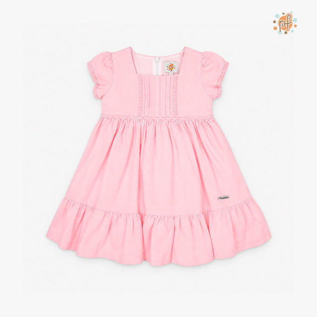 VESTIDO MC AILANI GIRLS ROSADO