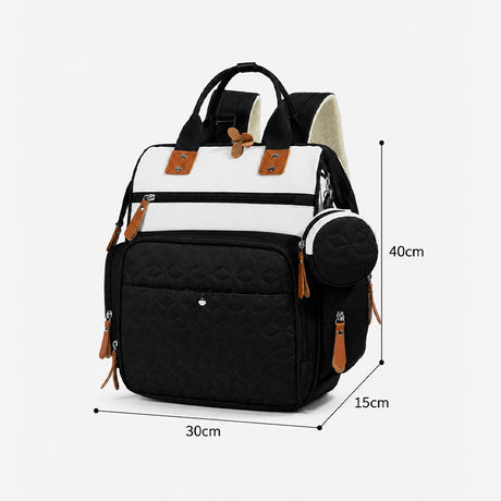 1688 - MOCHILA PAÑALERA JERRY NEGRO