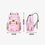 66127 - MOCHILA PAÑALERA ROSADO