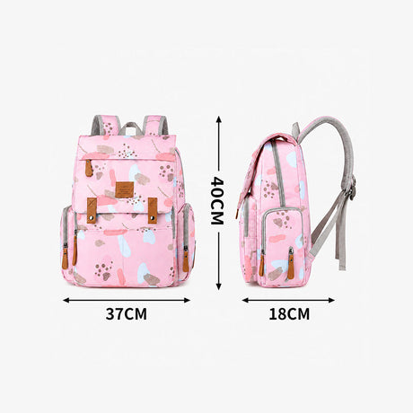 66127 - MOCHILA PAÑALERA ROSADO