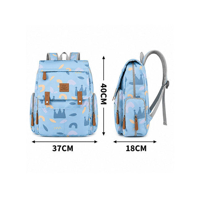 66127 - MOCHILA PAÑALERA TURQUESA