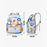 66127 - MOCHILA PAÑALERA VERDE AGUA