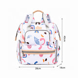 66157 - MOCHILA PAÑALERA BLANCO/ AZUL