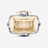 66157 - MOCHILA PAÑALERA BLANCO/DORADO