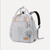 66161 - MOCHILA PAÑALERA ALONSO PLOMO