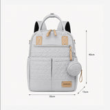 66161 - MOCHILA PAÑALERA ALONSO PLOMO
