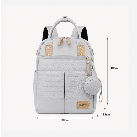 66161 - MOCHILA PAÑALERA ALONSO PLOMO