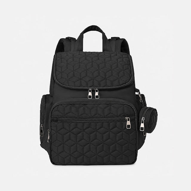 66178 - MOCHILA PAÑALERA NEGRO