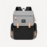 6687 - MOCHILA PAÑALERA GRIS