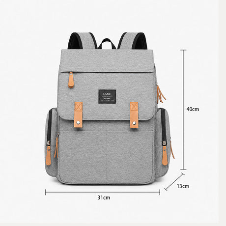 6687 - MOCHILA PAÑALERA MELANGE