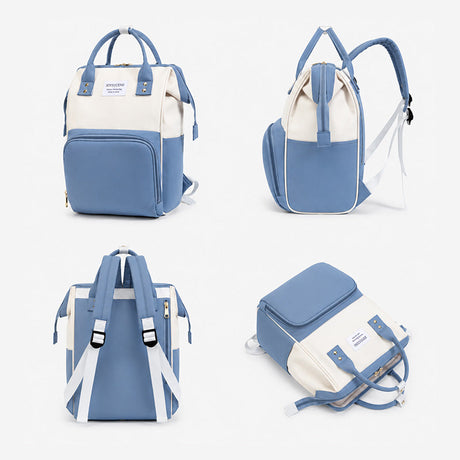808 - MOCHILA PAÑALERA AZUL