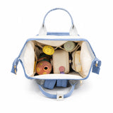 808 - MOCHILA PAÑALERA AZUL