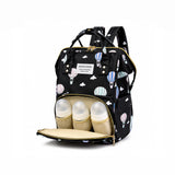 811 - MOCHILA PAÑALERA NEGRO