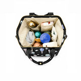 811 - MOCHILA PAÑALERA NEGRO