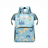 811 - MOCHILA PAÑALERA TURQUESA