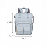 9017 - MOCHILA PAÑALERA ACERO