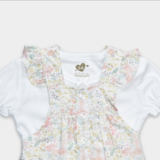 CONJUNTO OVEROL LARGO C/BODY AILANI BABY