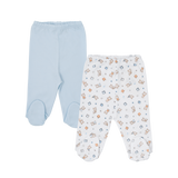 SET PANTALONES C/PIE X2 OSO JUGUETON