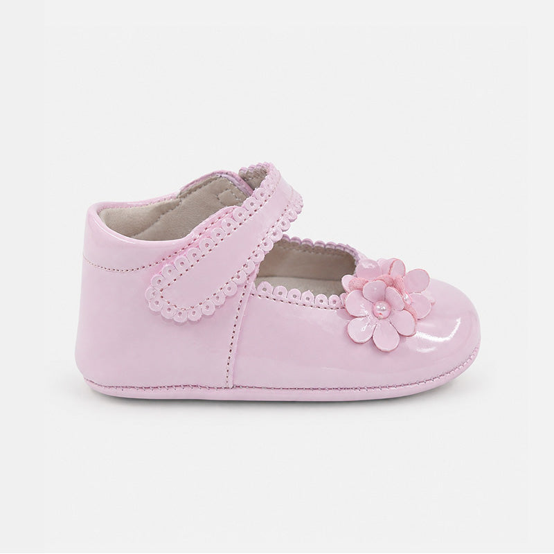 ZAPATO BADANA ÑA CHAROL ROSADO - H-671