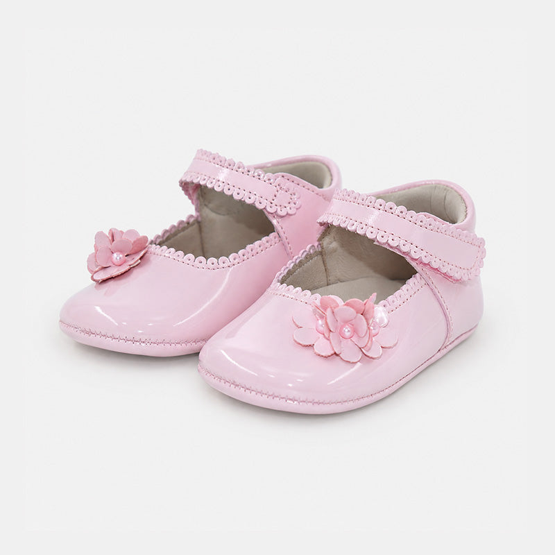 ZAPATO BADANA ÑA CHAROL ROSADO - H-671
