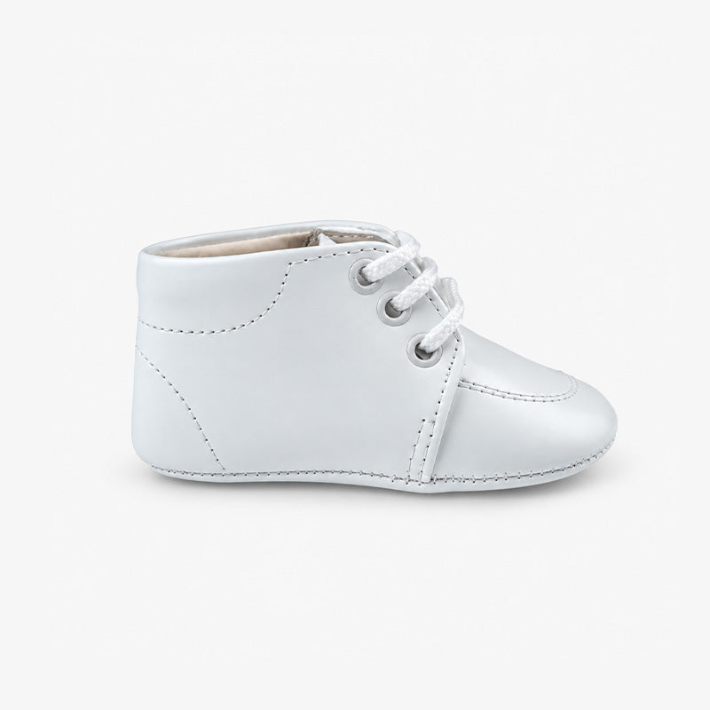 ZAPATO BADANA NIÑO CHAROL BLANCO - H-200