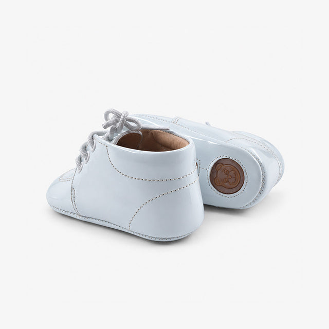 ZAPATO BADANA NIÑO CHAROL BLANCO - H-200