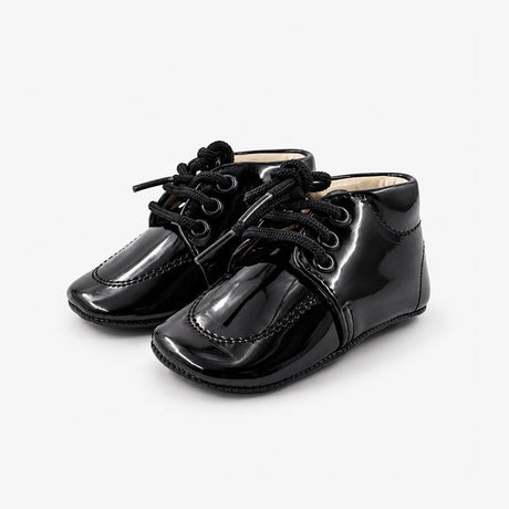 ZAPATO BADANA NIÑO CHAROL NEGRO - H-200