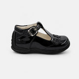 ZAPATO PIBE ÑA CHAROL NEGRO - 2422