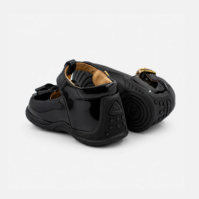ZAPATO PIBE NIÑA CHAROL NEGRO - 2421-C