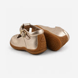 ZAPATO PIBE NIÑA DORADO - 2639