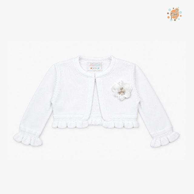 BOLERO FLORCITA BLANCO