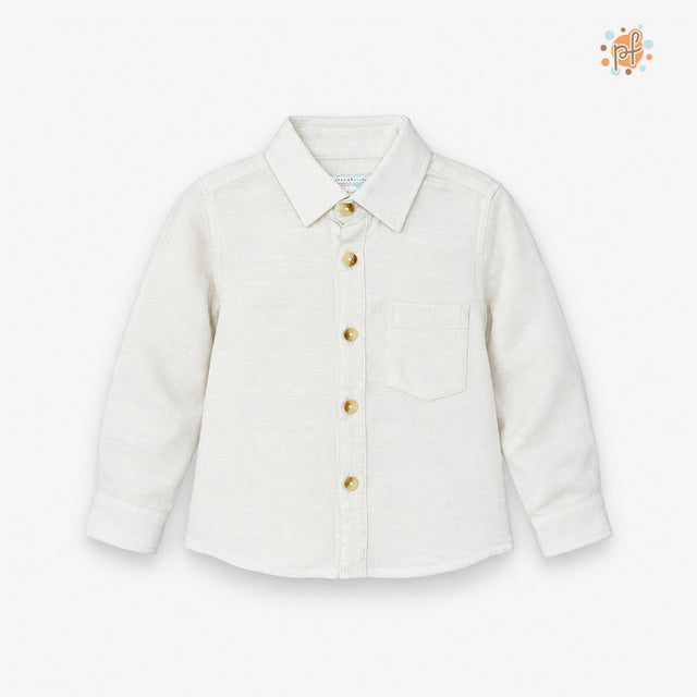 CAMISA LINO ML ANTONIO CREMA
